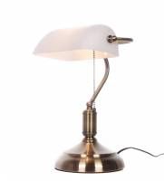 Настольная лампа Lumina Deco Banker LDT 305 WT