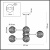 Потолочная люстра MODERNI HUGO 4493/6C Потолочная люстра MODERNI HUGO 4493/6C