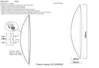 Бра Crystal Lux CLT 029W400 GO