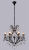 Люстра Crystal Lux MAGNIFICO SP13 BLACK/TRANSPARENT