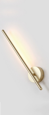 Поворотный настенный светильник Crystal Lux VERDE AP L500 GOLD
