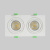 Светильник встроенный Crystal Lux CLT 002C2 WH V2 Светильник встроенный Crystal Lux CLT 002C2 WH V2