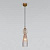 Подвесной светильник Glossy 50211/1 янтарный
