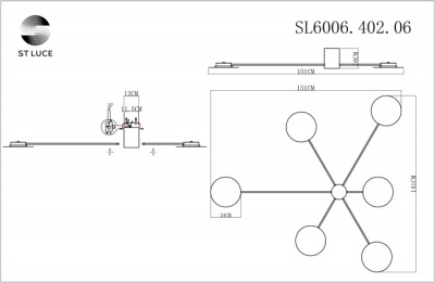 Потолочный светильник Tondo SL6006.402.06