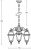Уличный светильник подвесной FARO-FROST L 91170fL/3 Bl