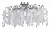 Светильник потолочный Crystal Lux TENERIFE PL8 SILVER
