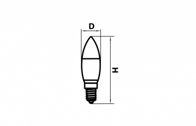 Лампочка светодиодная LED 940544