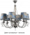 Потолочная люстра Coco COC-ZW-6(P/A) Потолочная люстра Coco COC-ZW-6(P/A)