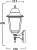 Настенный фонарь уличный QUADRO L 79901L/04 Bl