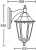 Настенный фонарь уличный PETERSBURG M 79802M/04 Bl
