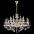 Люстра Crystal Lux MONICA SP10+5 GOLD
