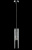 Светильник подвесной Crystal Lux BELEZA SP1 F CHROME