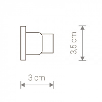 Заглушка Profile Dead End Cap 9457