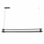 Светильник подвесной Crystal Lux CLT 071C L1400 BL