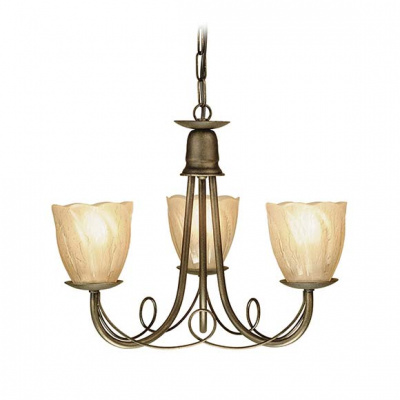 Люстра Elstead Interior MN3 BLK-GOLD