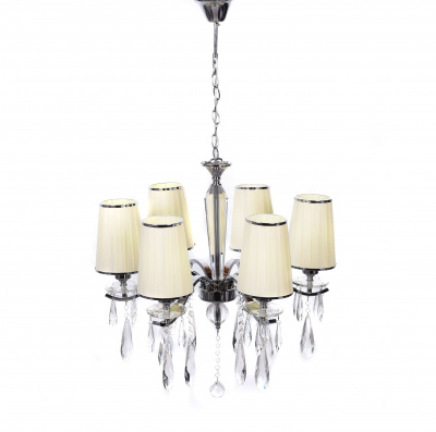 Хрустальная подвесная люстра Lumina Deco Alessia LDP 1726-6 BG