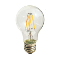 Лампа светодиодная E27 8W шар прозрачный 056-861