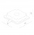 Точечный светильник Invisible A9214PL-1WH