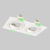 Светильник встроенный Crystal Lux CLT 002C2 WH V2 Светильник встроенный Crystal Lux CLT 002C2 WH V2