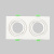Светильник встроенный Crystal Lux CLT 002C2 WH V2 Светильник встроенный Crystal Lux CLT 002C2 WH V2