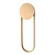 Бра Crystal Lux NINA AP18W LED BRASS