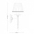 Бра Oria ORIA W144.1 white Бра Oria ORIA W144.1 white