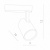 Трековый светильник Amico A1811PL-1WH