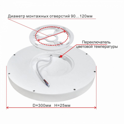 Потолочный светильник Бейсик CL738241V