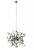 Светильник подвесной Crystal Lux GARDEN SP3 D400 CHROME