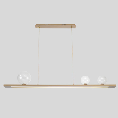 Светильник подвесной Crystal Lux AHORA SP1  L1200 BRASS