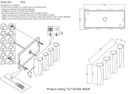 Бра Crystal Lux CLT 022W4 WH-GO 4000K